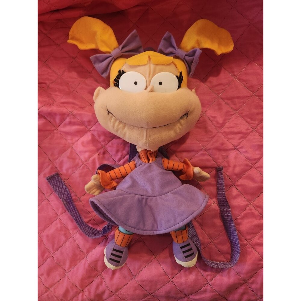 Rugrats Angelica Backpack Plush 1999